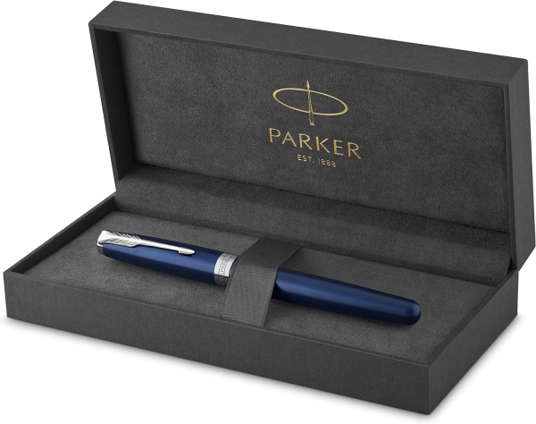 Ручка перьевая "Parker Sonnet Core F539 LaqBlue CT M"