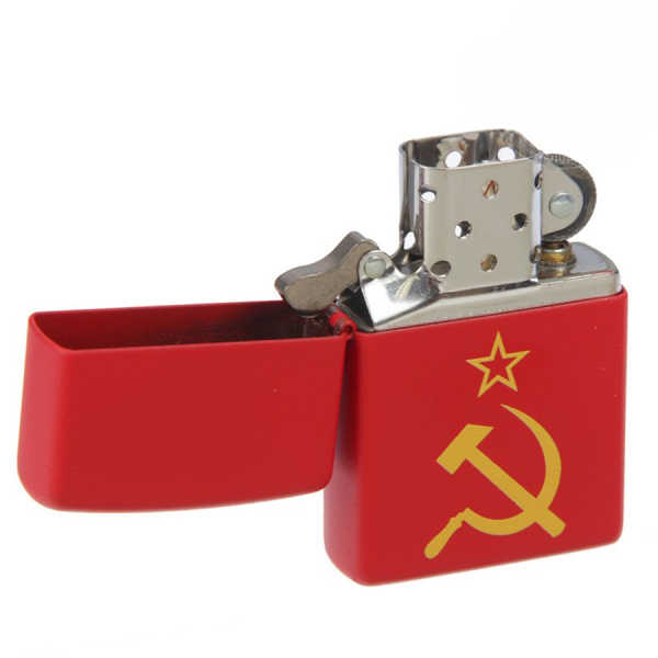 Зажигалка Zippo Серп и молот