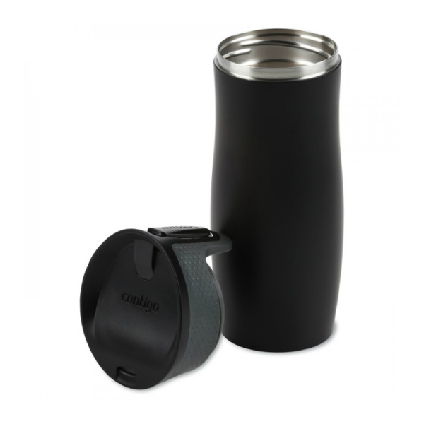 Термокружка CONTIGO WEST LOOP GUNMETAL TRANSPARENT MATTE (470 мл)