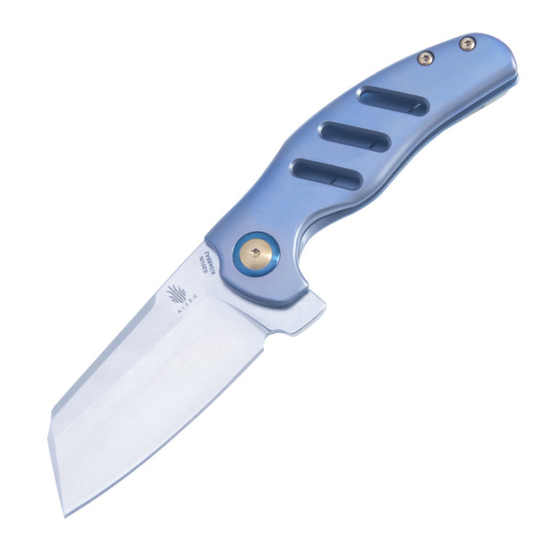 Складной нож Kizer Mini Sheepdog S35VN, синий
