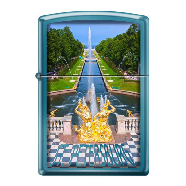 Зажигалка Zippo Петергофский фонтан