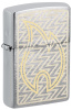 Зажигалка ZIPPO с покрытием Brushed Chrome 48789