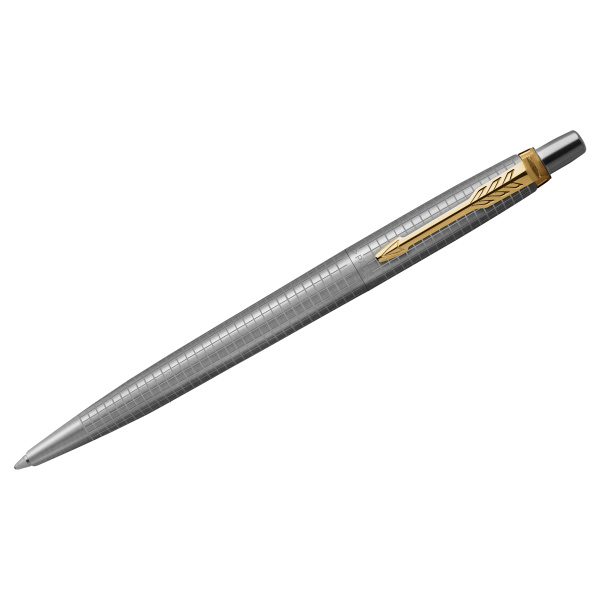 Ручка шариковая Parker "Jotter 70th Stainless Steel GT" синяя