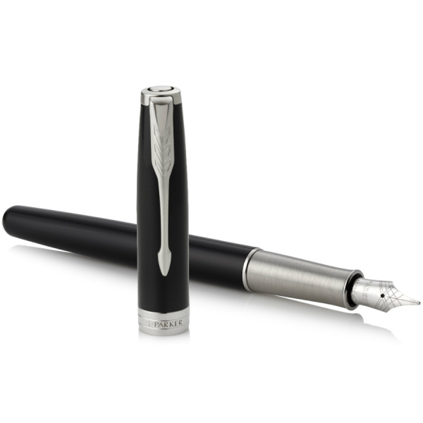 Ручка перьевая Parker Sonnet Core LaqBlack СT