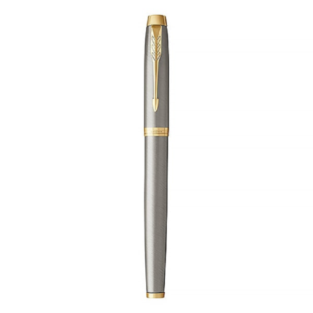 Ручка-роллер Parker IM Core Brushed Metal GT