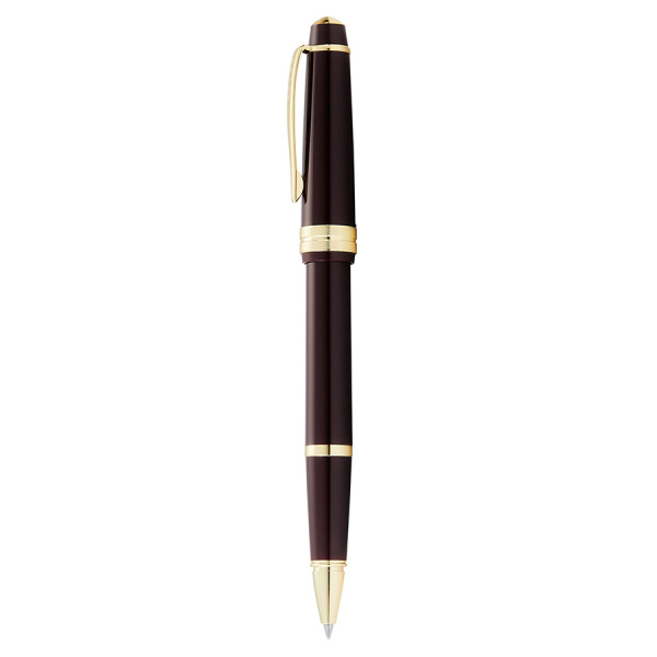Ручка-роллер Cross Bailey - Light Polished Burgundy Resin and Gold Tone