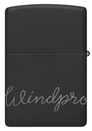 Зажигалка ZIPPO Classic с покрытием Black Matte 48979