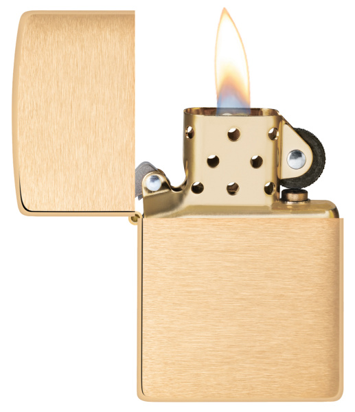 Зажигалка Zippo Brushed Brass