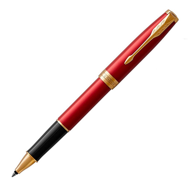Ручка-роллер Parker Sonnet Core T539 LaqRed GT, F