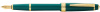Перьевая ручка Cross Bailey Light Polished Green Resin and Gold Tone AT0746-12FF
