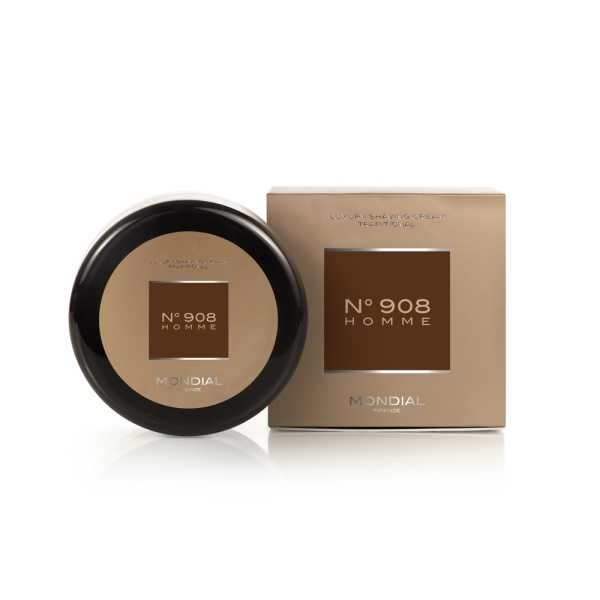 Крем для бритья в пластиковой чаше MONDIAL №908 HOMME LUXURY SHAVING CREAM TRADITIONAL CL-150-908