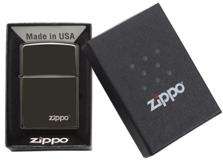Зажигалка ZIPPO Classic с покрытием Ebony™ 24756ZL