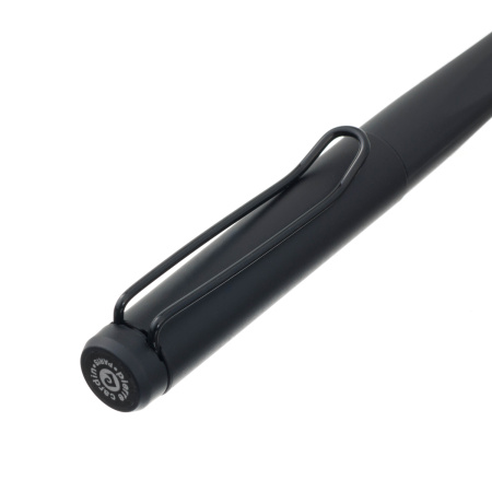 Ручка-роллер Pierre Cardin ACTUEL. Цвет - черный. Упаковка Р-1