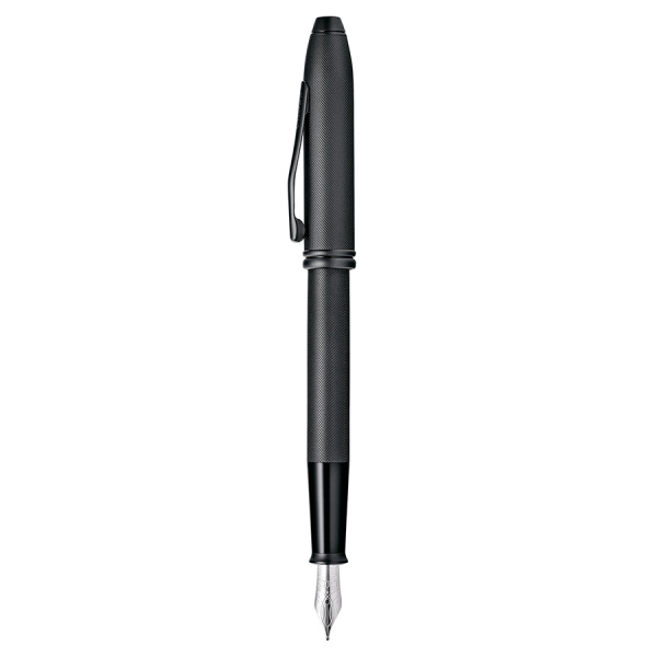 Перьевая ручка Cross Townsend - Black Micro Knurl, M