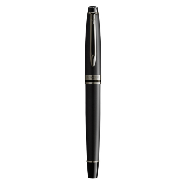 Перьевая ручка Waterman Expert DeLuxe - Metallic Black RT