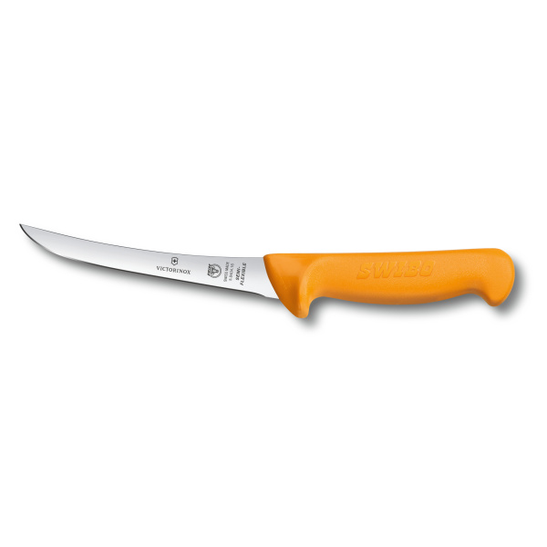 Нож обвалочный VICTORINOX Swibo с изогнутым узким полугибким лезвием 16 см 5.8404.16