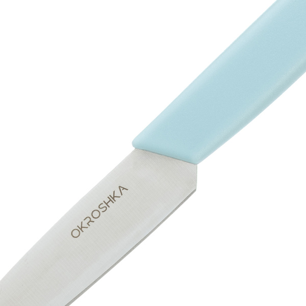 Нож для овощей OKROSHKA САЛАТ OK225P-BL-VG