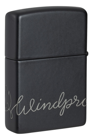 Зажигалка ZIPPO Classic с покрытием Black Matte 48979