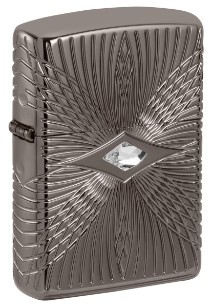 Зажигалка ZIPPO Armor® с покрытием Black Ice® 49291