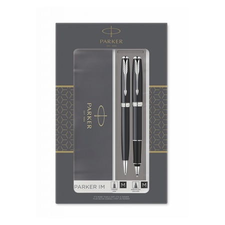 Набор ручек Parker SONNET BLACK CT