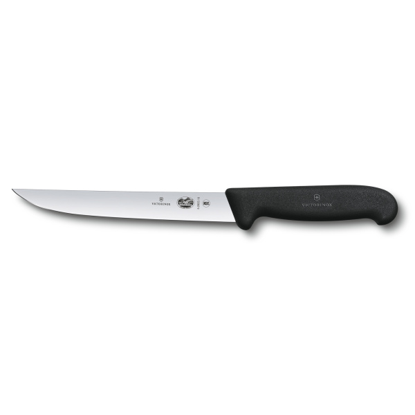 Нож разделочный VICTORINOX Fibrox с прямым узким лезвием 15 см 5.2803.15