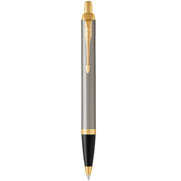 Ручка шариковая Parker IM Core Brushed Metal GT
