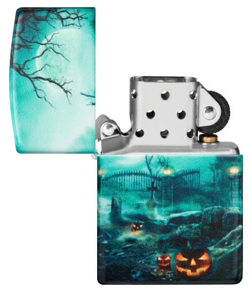 Зажигалка ZIPPO Graveyard с покрытием 540 Matte 48389