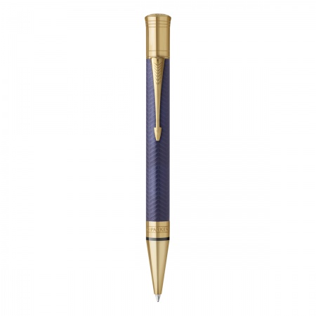 Ручка шариковая Parker "Duofold Prestige Blue Chevron GT"