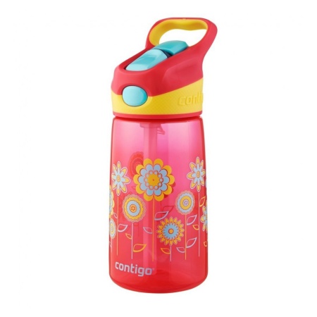 Бутылка для воды CONTIGO STRIKER CHERRY PINK FLOWERS (420 мл)