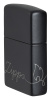 Зажигалка ZIPPO Classic с покрытием Black Matte 48979