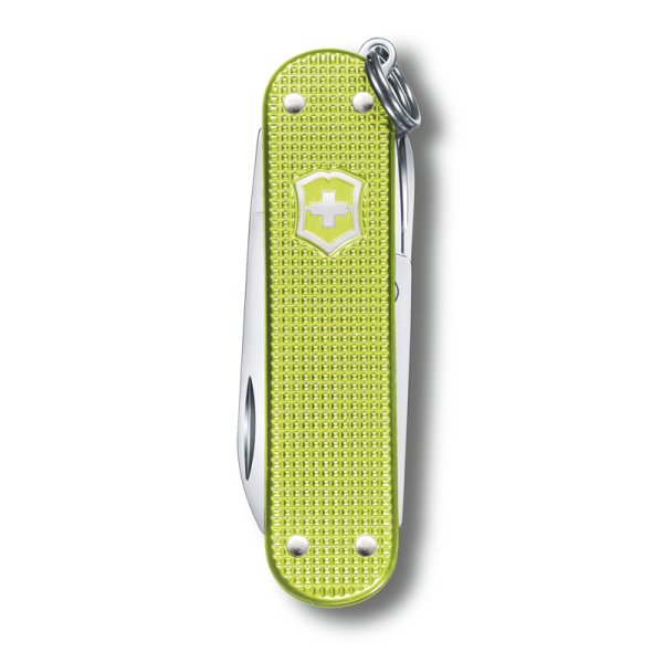 Нож-брелок VICTORINOX Classic SD Alox Colors "Lime Twist" 0.6221.241G