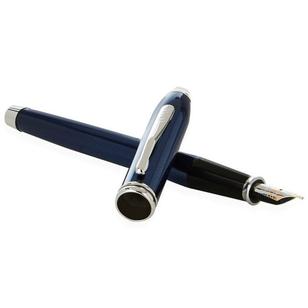 Ручка перьевая Cross TOWNSEND-QUARTZ BLUE LACQUER