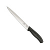 Нож Victorinox филейный, лезвие 20 см гибкое, черный, в картонном блистере