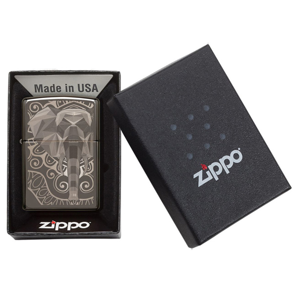 Зажигалка Zippo Elephant Fancy Fill Design