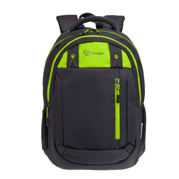 Рюкзак TORBER CLASS X T5220-22-BLK-GRN