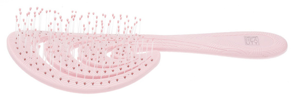 Щетка Dewal Beauty серия "Ocean wave" DBEF8-1Pink