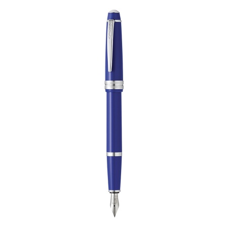 Перьевая ручка Cross Bailey Light - Blue Chrome