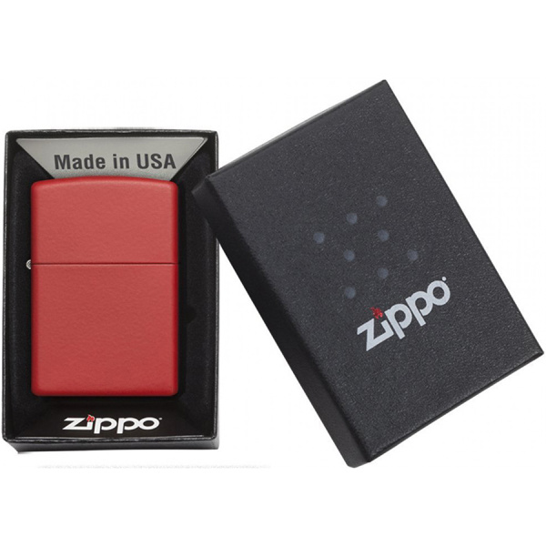 Зажигалка Zippo Red Matte