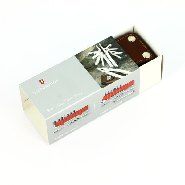 Мультитул VICTORINOX SwissTool Spirit XC Plus в кожаном чехле