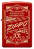 Зажигалка ZIPPO Classic с покрытием Metallic Red 48620