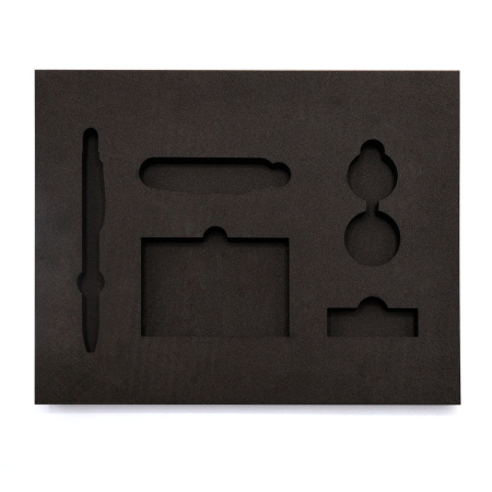 Ложемент ЭВАлюция-1 под заказ 3 слоя (5мм+10мм+10мм), чёрный