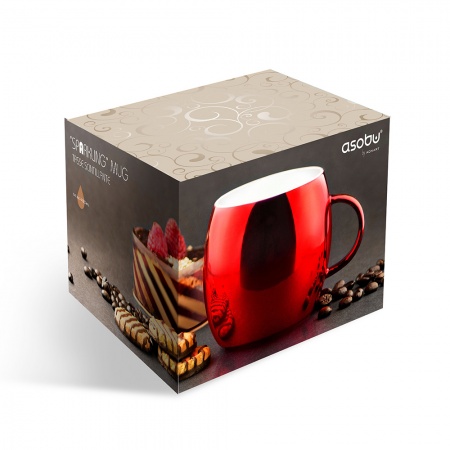 Кружка Asobu Sparkling mugs (0,38 литра) золотистая