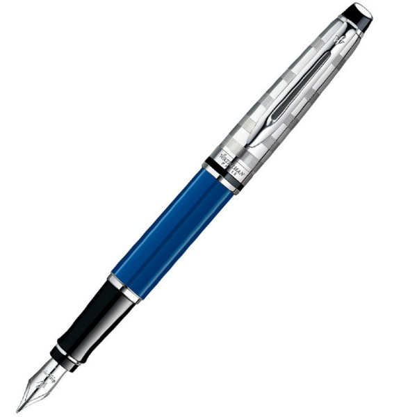Ручка перьевая Waterman EXPERT 3 DELUXE OBSESSION BLUE CT