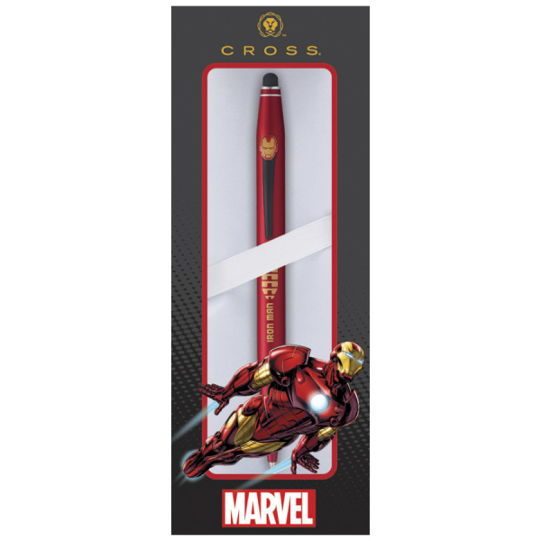 Ручка шариковая со стилусом Cross MARVEL ЖЕЛЕЗНЫЙ ЧЕЛОВЕК