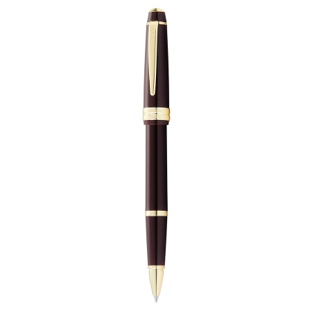 Ручка-роллер Cross Bailey - Light Polished Burgundy Resin and Gold Tone