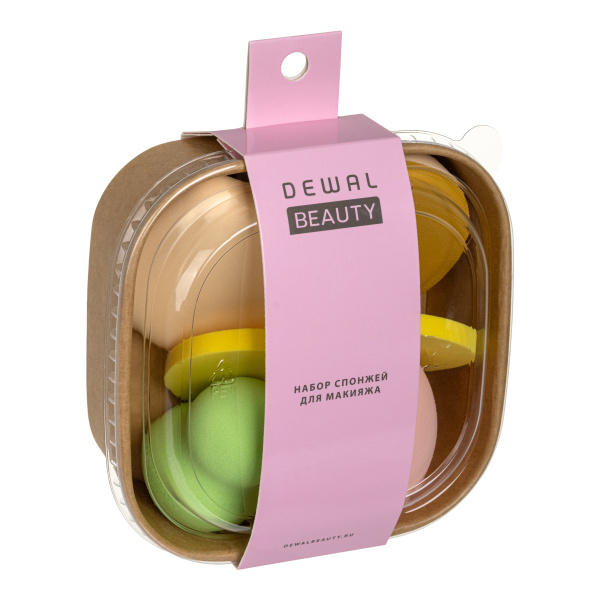 Набор спонжей Dewal Beauty для макияжа NL-6856