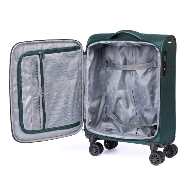 Чемодан TORBER Seyd T2021S-Green