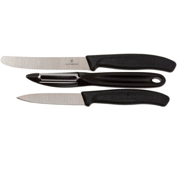 Набор Victorinox кухонный, 6 предметов, черный (подарочная упаковка)