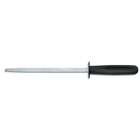 Мусат Victorinox стальной, круглое сечение, 20 см, черный