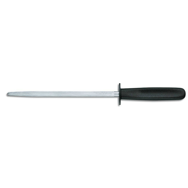 Мусат Victorinox стальной, круглое сечение, 20 см, черный